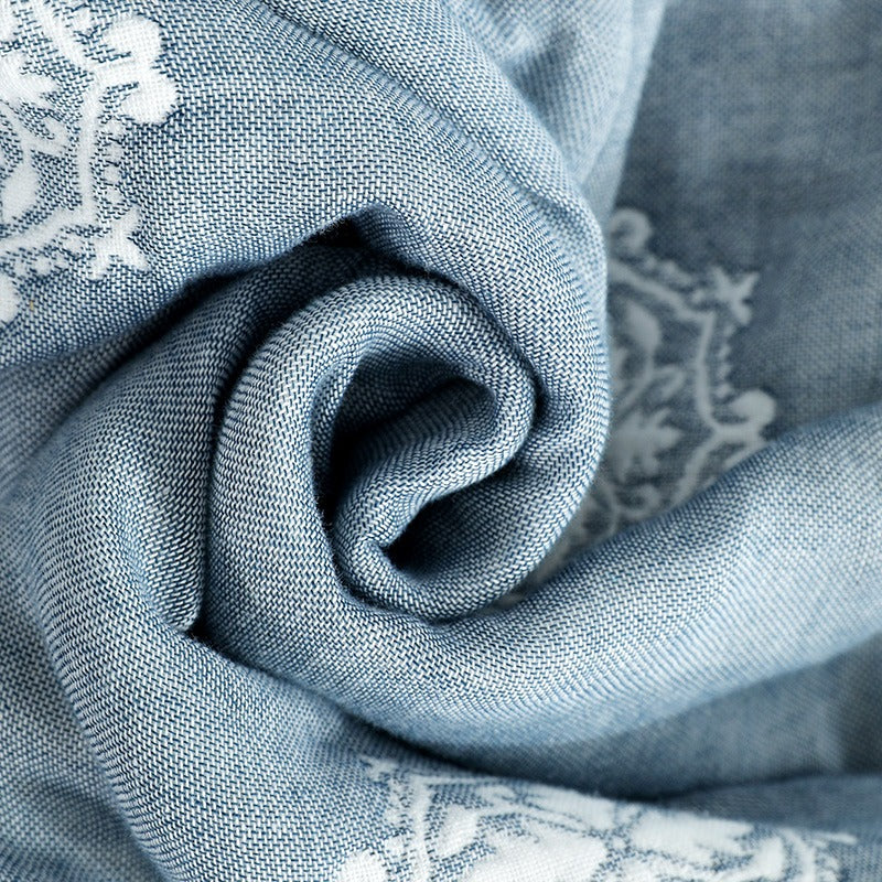Eight-Layer Modern Pure Cotton Air-Conditioning Summer Coverlet - Harmony Gallery