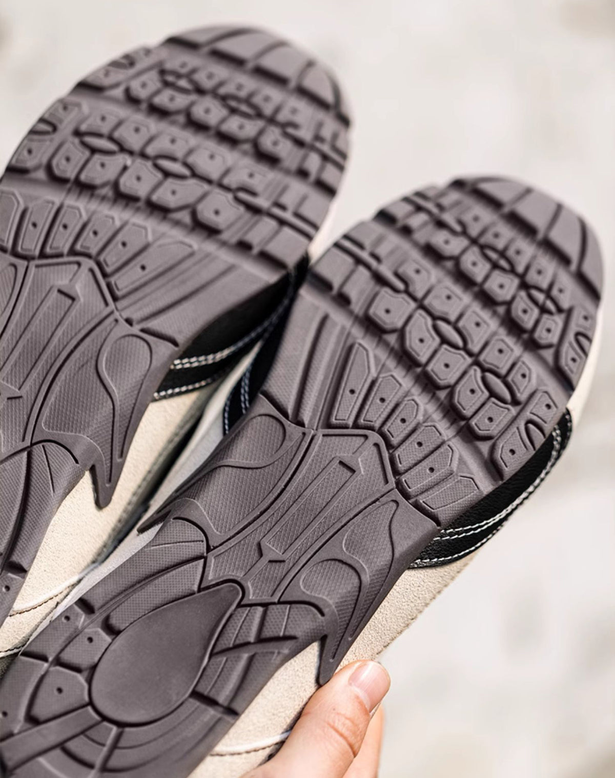 German Retro Race Car Flat-Bottomed Leather Stitching All-Match Men's Sports Shoes - Harmony Gallery