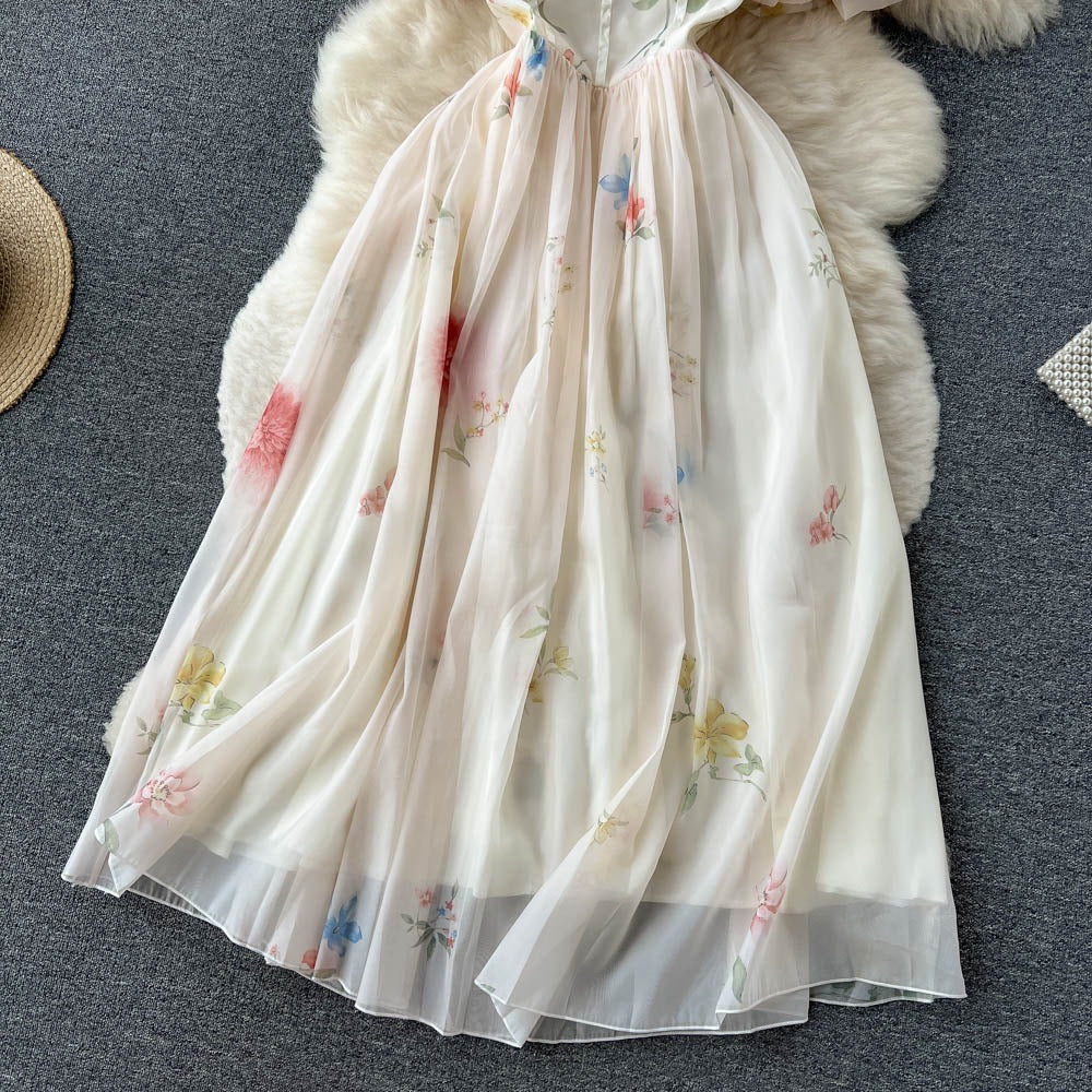 French Pure Lust Sexy Fairy High-End Love Women's Dress - Harmony Gallery