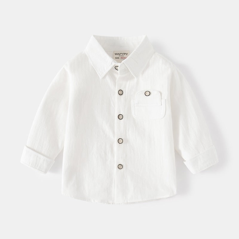 New Spring and Autumn Fashion Trend Baby Boy's Shirt - Harmony Gallery