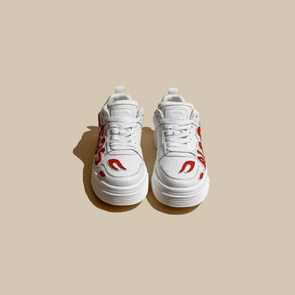 American Retro Letter Letters All-Match Sport Women's Shoes - Harmony Gallery