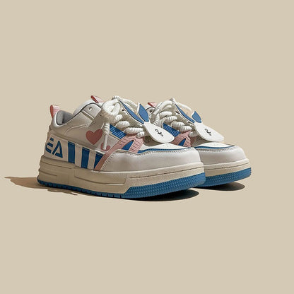 Retro Limited Skateboard Street Thick-soled Women's Shoes - Harmony Gallery