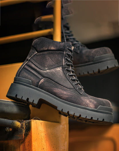 American Retro Classic Work Winter Square Toe Men's Work Boot - Harmony Gallery
