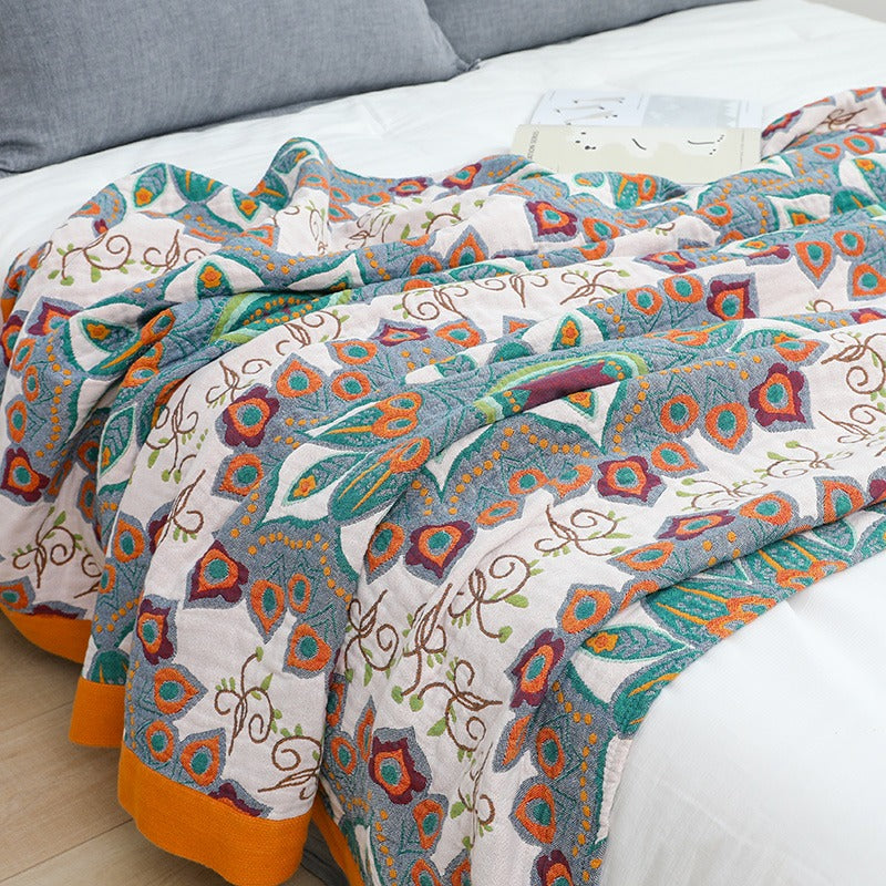 Multi-Layer Air-Conditioning Summer Cotton Coverlet - Harmony Gallery