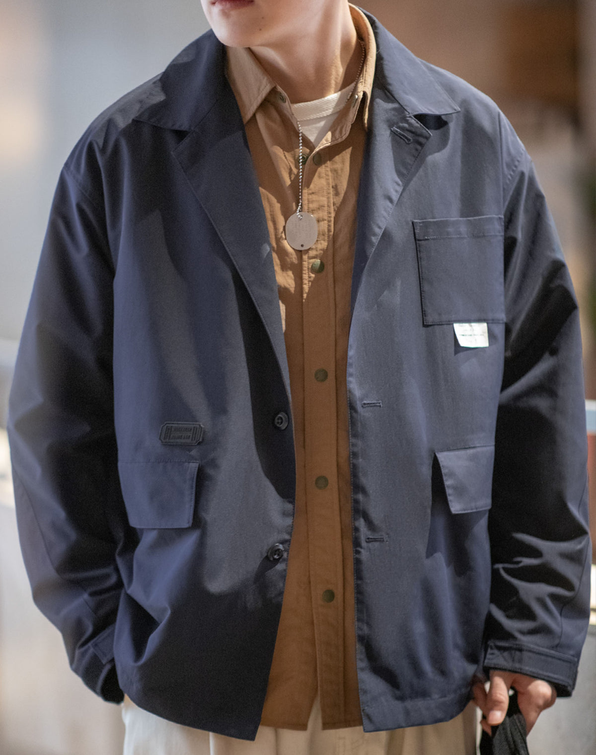 Workwear Mountain Outdoor Multi-Pocket Casual Versatile Men's Jacket - Harmony Gallery