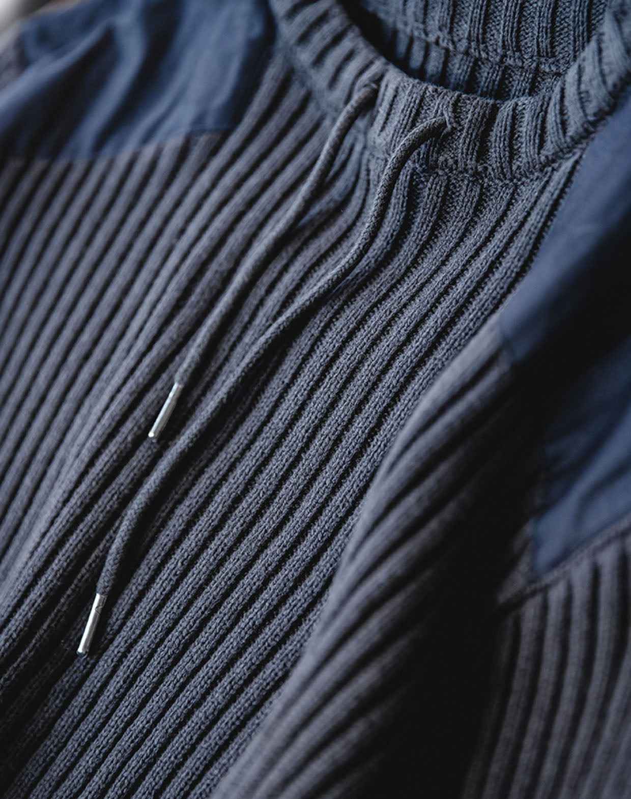 American Retro Vertical Striped Tough Guy Tactical Men's Sweater - Harmony Gallery