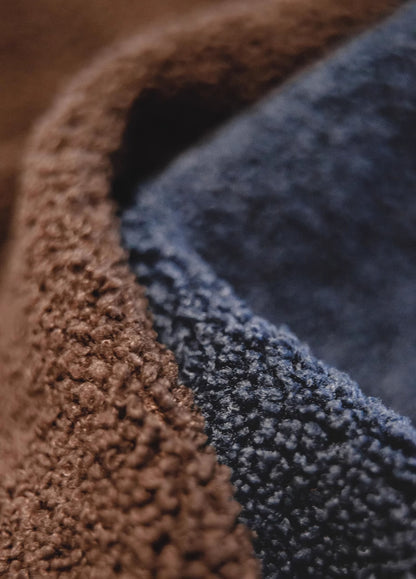 American Casual Half-Cardigan Fleece Pullover Warm Men's Sweater - Harmony Gallery