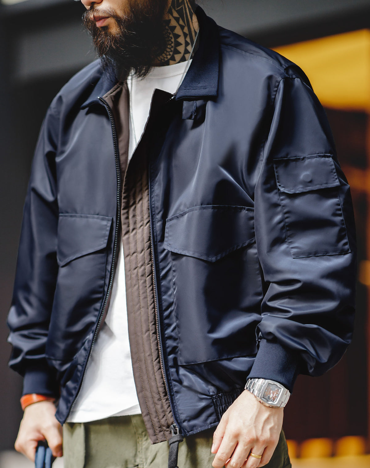 American Retro Workwear G8 Pilot Military Short Men's Jacket - Harmony Gallery