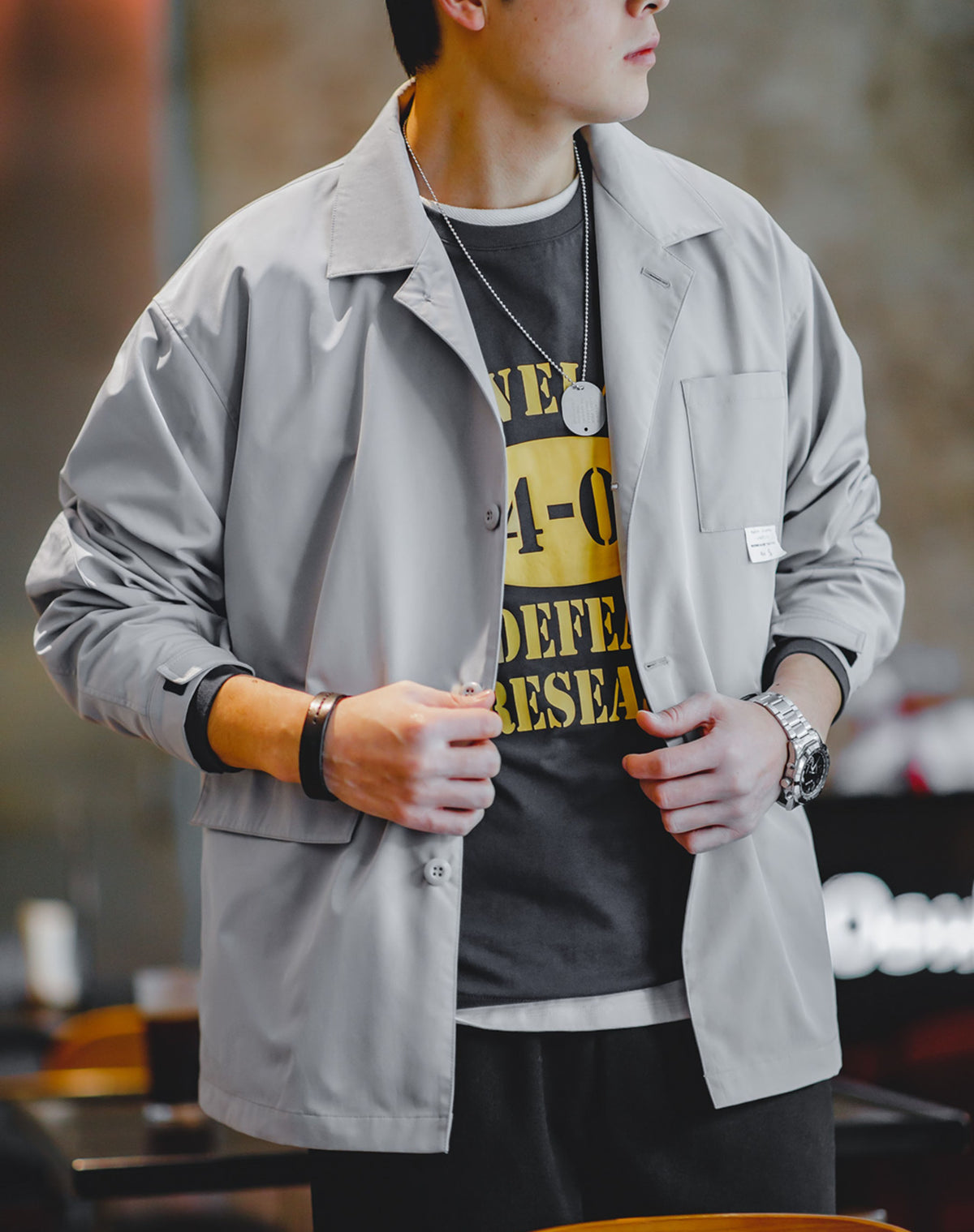Workwear Mountain Outdoor Multi-Pocket Casual Versatile Men's Jacket - Harmony Gallery