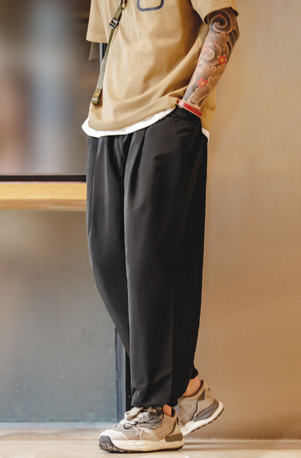 American Workwear Memory Fiber Versatile Straight Men's Trousers - Harmony Gallery