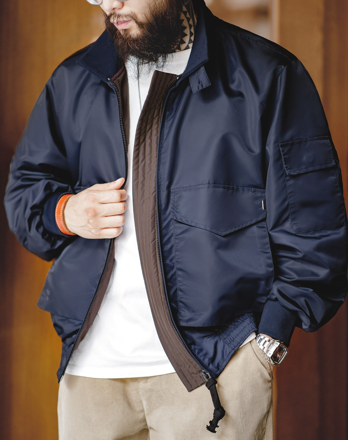 American Retro Workwear G8 Pilot Military Short Men's Jacket - Harmony Gallery