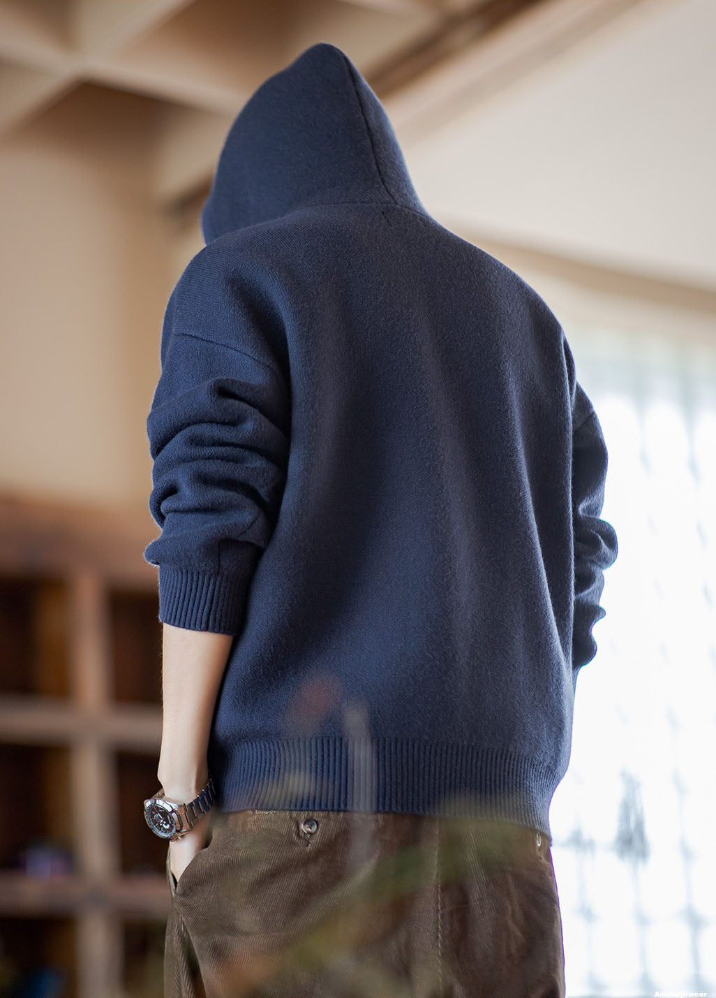 American Workwear Heavyweight Pullover Thickened Men's Sweater - Harmony Gallery