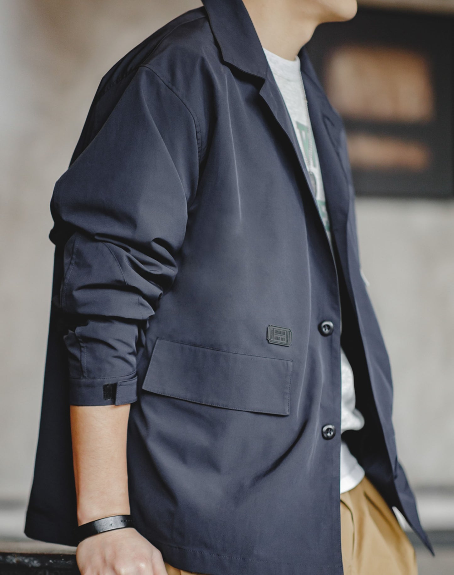 Workwear Mountain Outdoor Multi-Pocket Casual Versatile Men's Jacket - Harmony Gallery