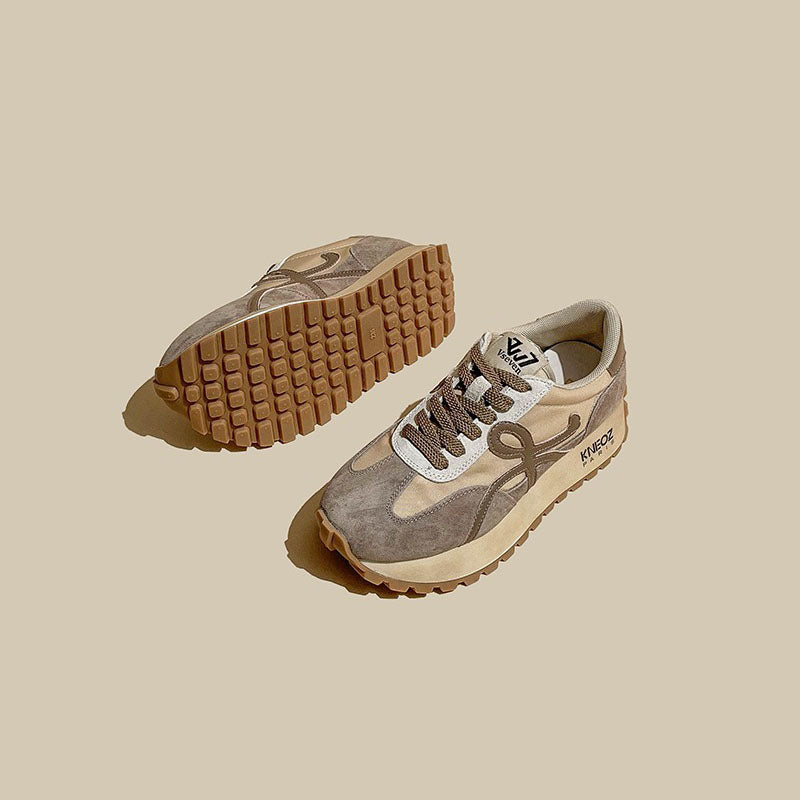 Super Hot Retro Versatile Height-increasing Sports Women's Shoes - Harmony Gallery