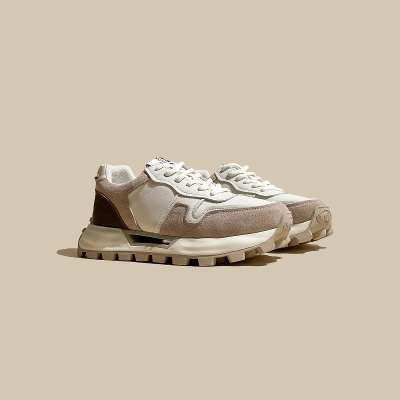 American Retro Waffle Color Matching Versatile Sports Women's Shoes - Harmony Gallery