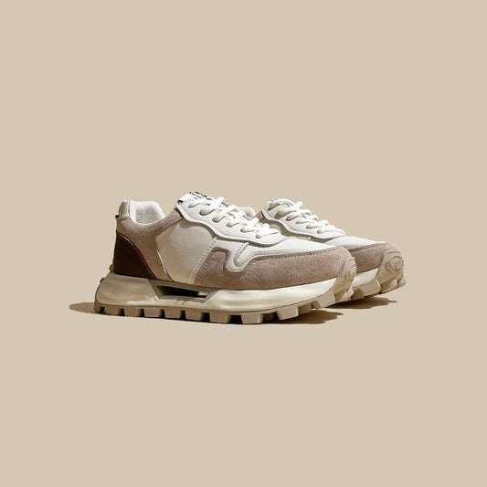 American Retro Waffle Color Matching Versatile Sports Women's Shoes - Harmony Gallery