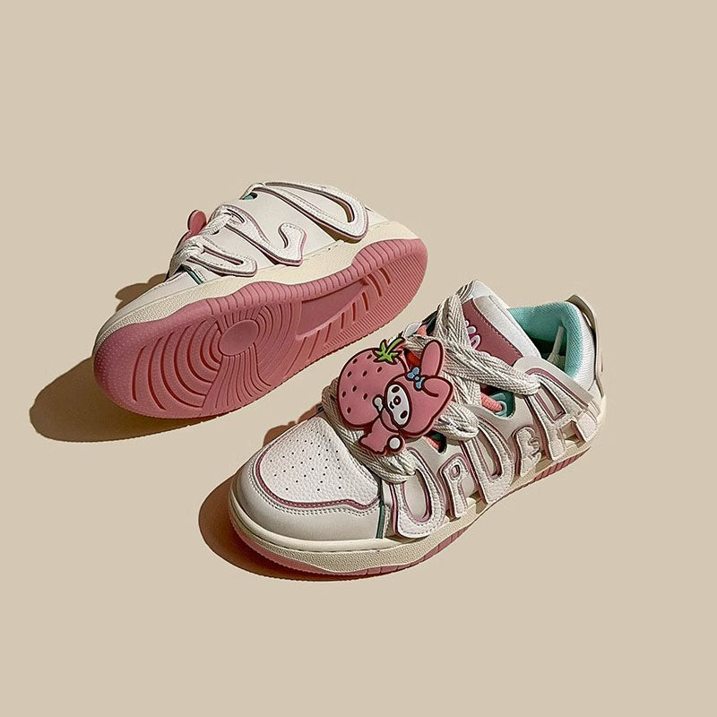 American Retro Skateboard Letters Street Sport Unisex Shoes - Harmony Gallery