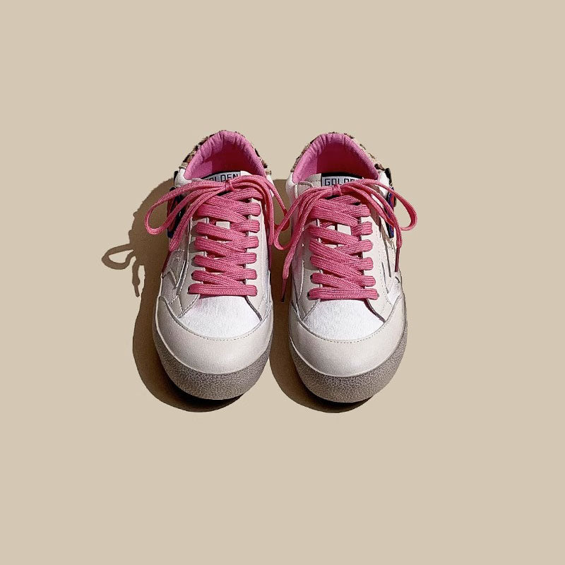 American Retro Training Leather Sport Women's Shoes - Harmony Gallery