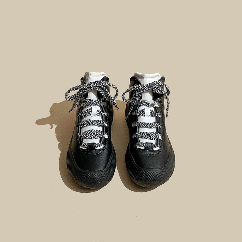 Fashion Authentic Wind Board High-Top Women's Shoes - Harmony Gallery