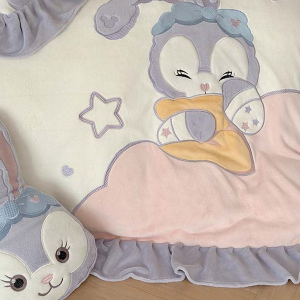 Disney Star Rabbit Four-piece Pure Cotton Cute Cartoon Bed Set - Harmony Gallery