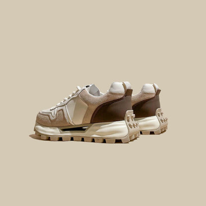 American Retro Waffle Color Matching Versatile Sports Women's Shoes - Harmony Gallery