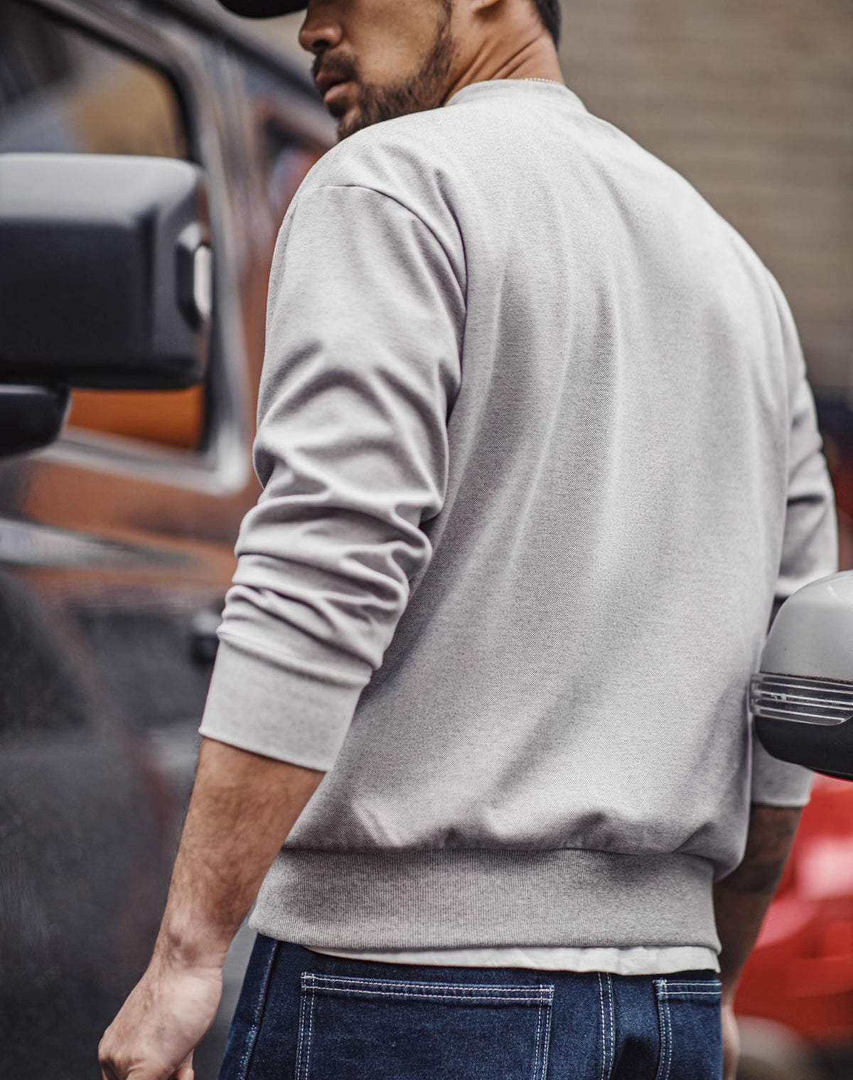 American Henry Collar Woolen Clean Fit Bottoming Men's Sweater - Harmony Gallery