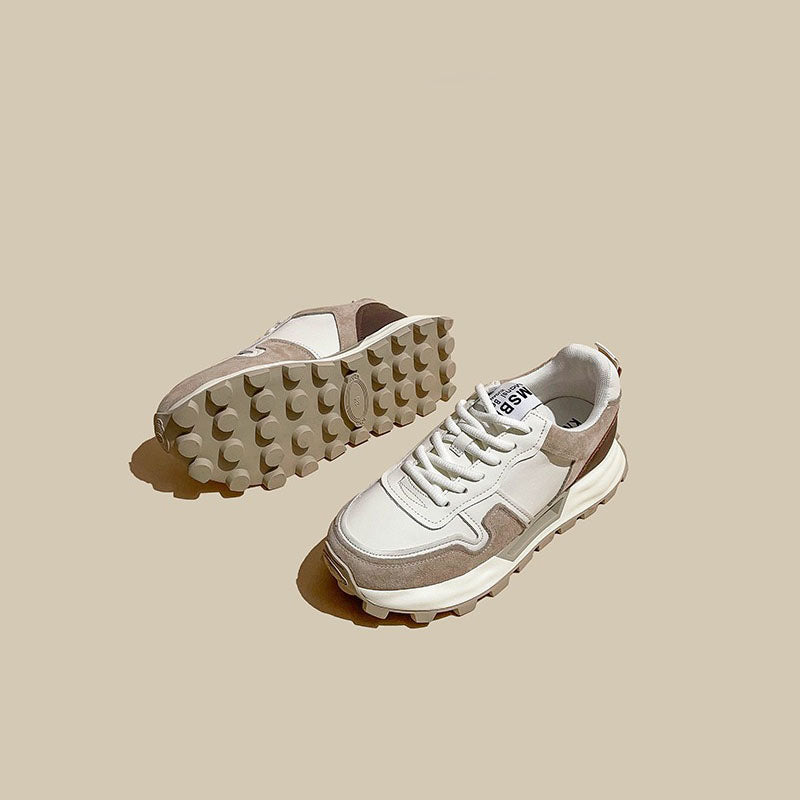 American Retro Waffle Color Matching Versatile Sports Women's Shoes - Harmony Gallery