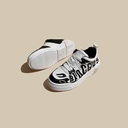 American Retro Letter Letters All-Match Sport Women's Shoes - Harmony Gallery