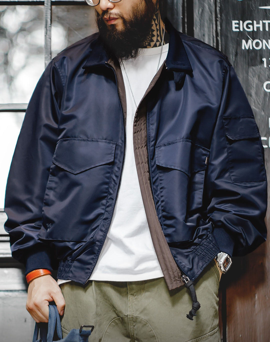American Retro Workwear G8 Pilot Military Short Men's Jacket - Harmony Gallery