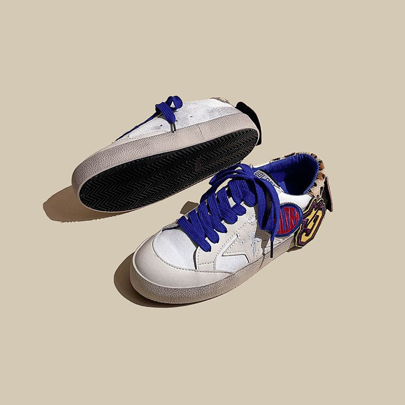 American Retro Training Leather Sport Women's Shoes - Harmony Gallery