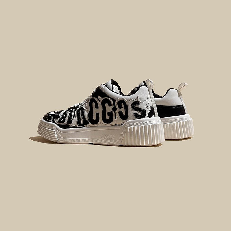 American Retro Letter Letters All-Match Sport Women's Shoes - Harmony Gallery