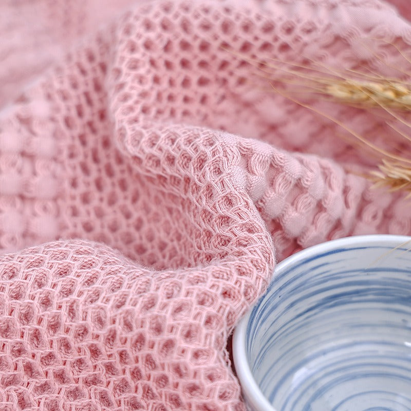 Waffle Summer Cotton Siesta Air Conditioning Coverlet - Harmony Gallery