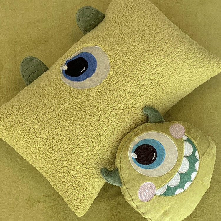 Disney Monsters University Big-Eyed Washed Cotton Four-Piece Bed Set - Harmony Gallery