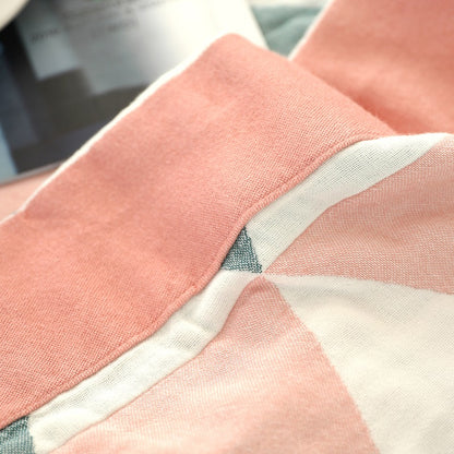 Double-Sided Cool Summer Pure Cotton Gauze Coverlet - Harmony Gallery