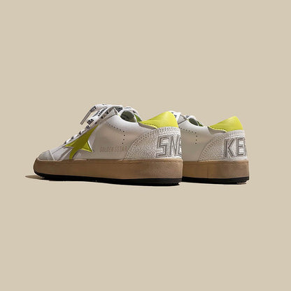 German Training Flat Leather Sport Women's Shoes - Harmony Gallery