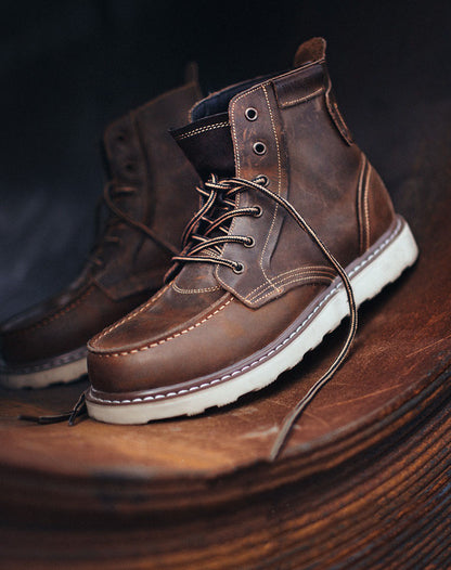 American Retro 875 Velvet Leather Versatile Martin Men's Boot - Harmony Gallery