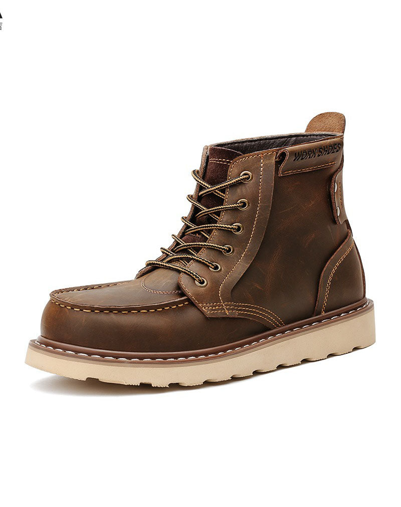 American Retro 875 Velvet Leather Versatile Martin Men's Boot - Harmony Gallery