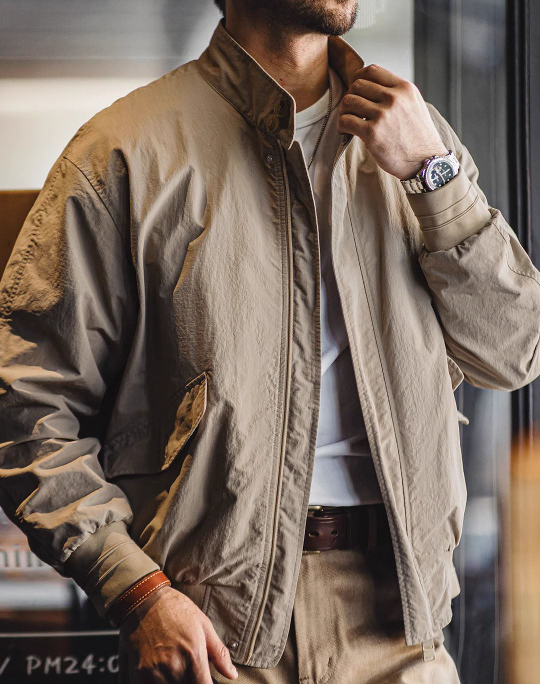 American Workwear Retro Harrington G9 Classic Men's Jacket - Harmony Gallery
