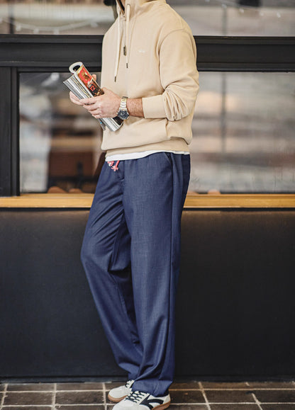 American Retro Limitation Tencel Pete Suit Drape Men's Trousers - Harmony Gallery