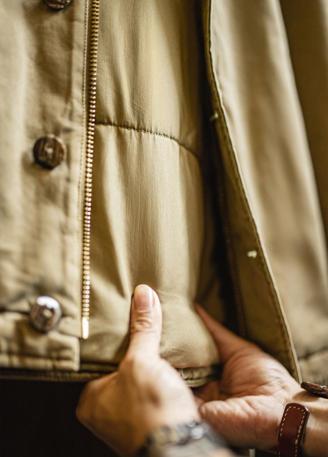 American Retro N1 Deck Suit Thickened Warm Cotton Short Quilted Men's Jacket - Harmony Gallery