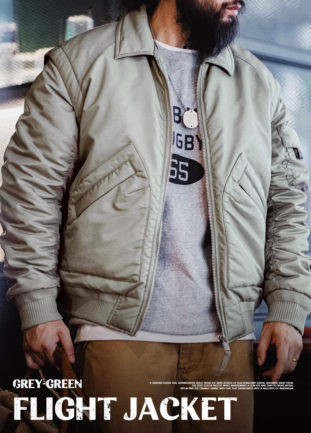 American Retro CWU-45P Pilot Cold-Proof Warm Thick Men's Jacket - Harmony Gallery