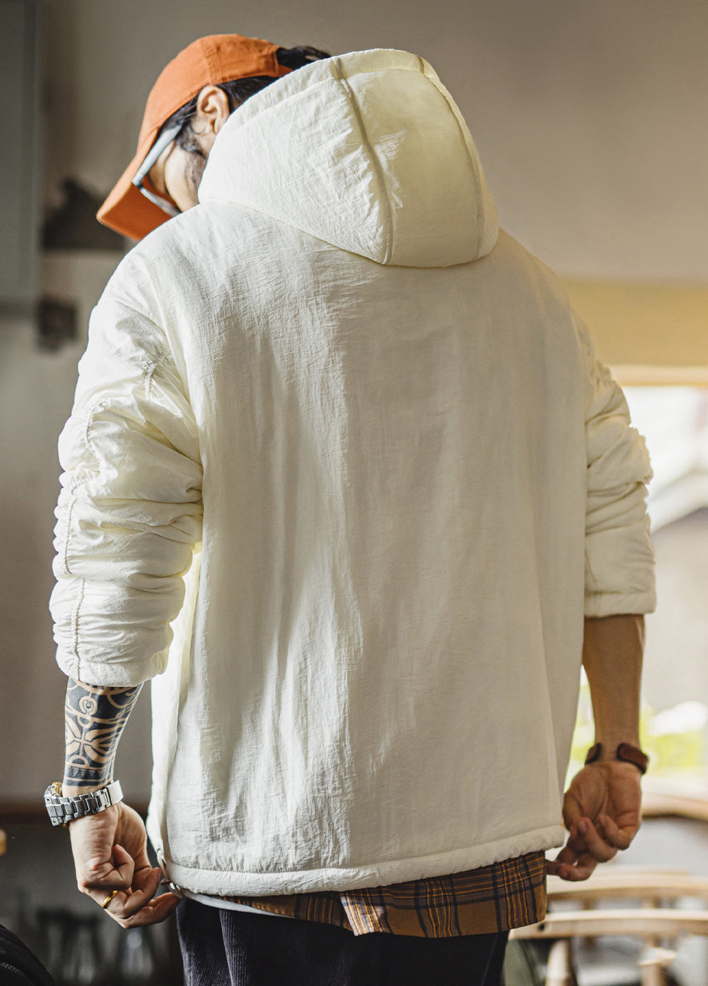 American Fleece Pullover With Pockets Commuting Fleece Lined Warm Men's Sweater - Harmony Gallery