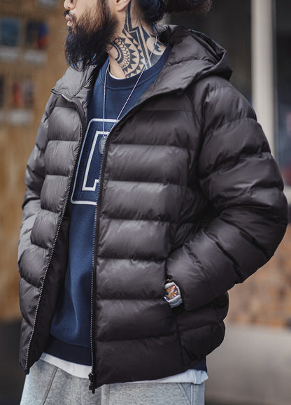 American Thin Waterproof Quilted Cotton Clothing Warm Rib Men's Jacket - Harmony Gallery