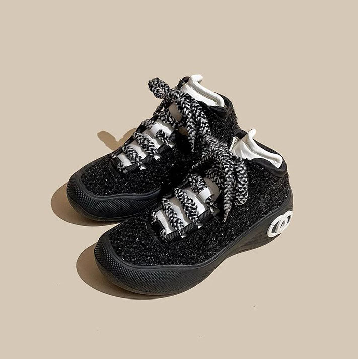 Fashion Authentic Wind Board High-Top Women's Shoes - Harmony Gallery