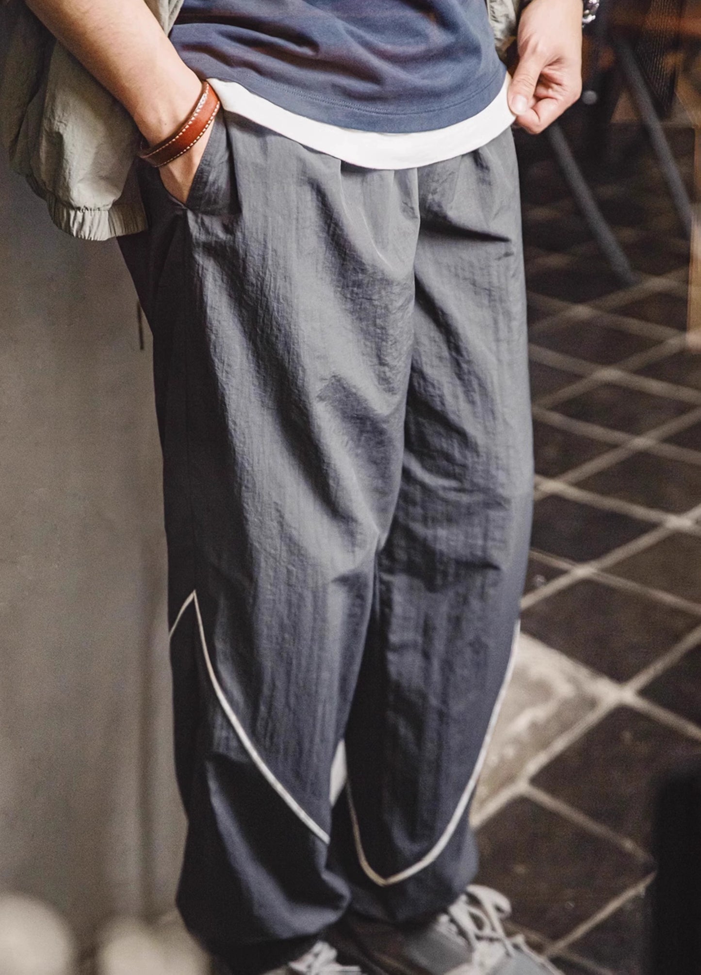 American ARMY Contrast Color Sports Lightweight Men's Trousers - Harmony Gallery