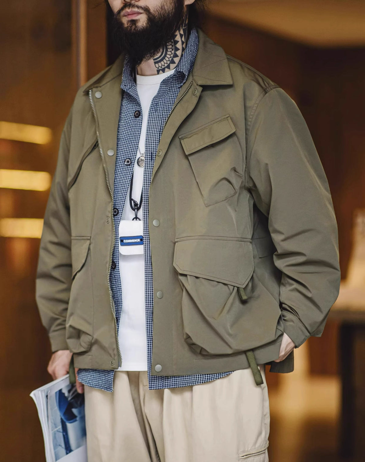 Urban Outdoor Casual Mountain Large Pocket Function Men's Jacket - Harmony Gallery