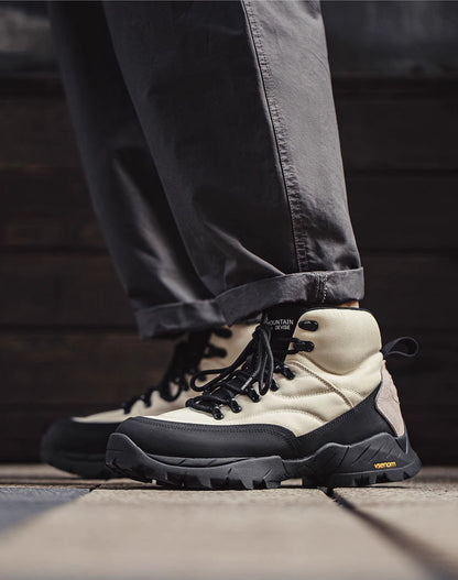 Retro Urban Outdoor Hiking Mountain Thick-Soled Men's Boot - Harmony Gallery