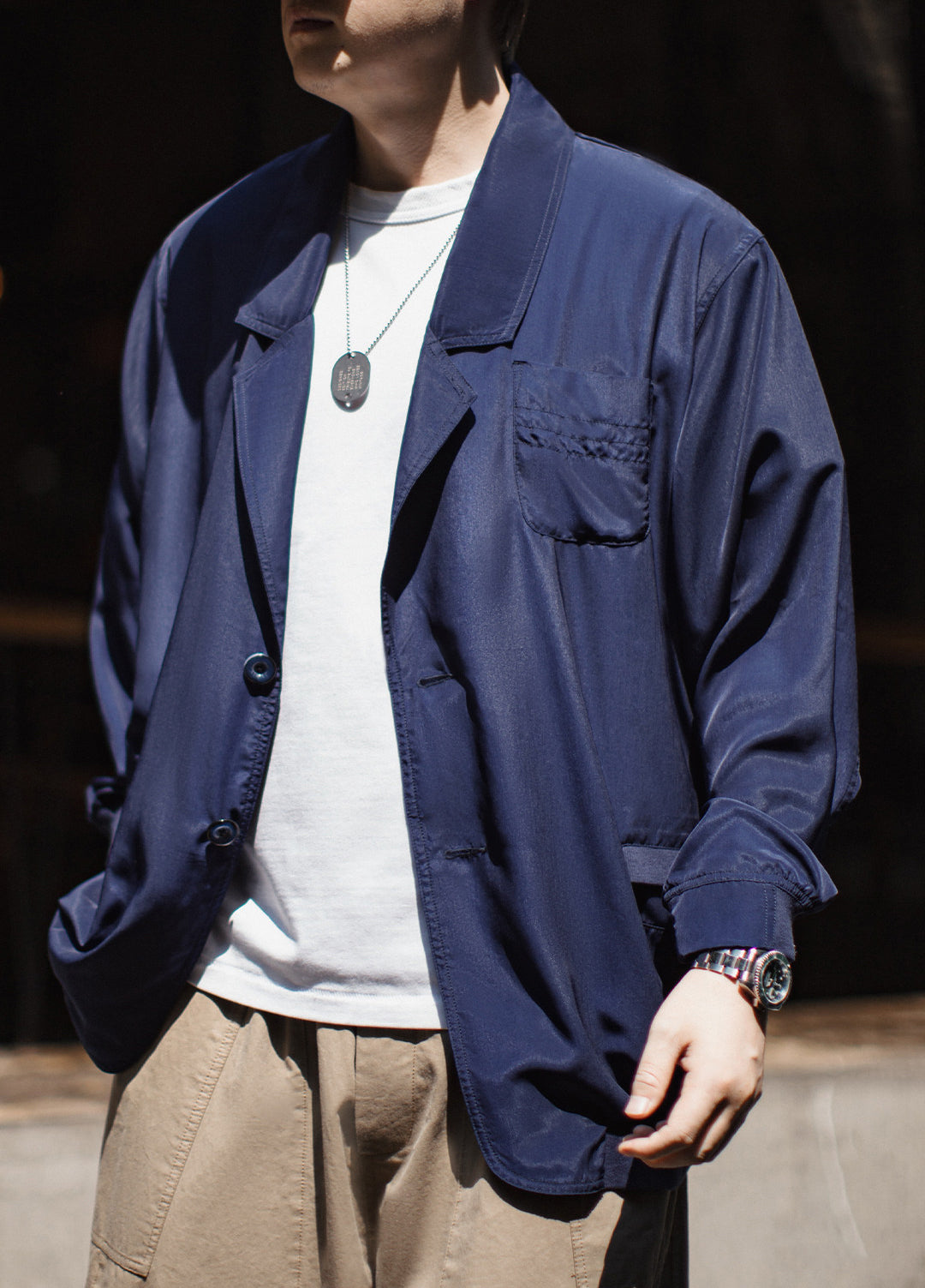 American Old Money Blazer High-End Lightweight Breathable Men's Coat