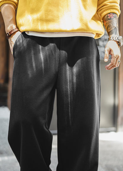 American Jogger Sweatpants Heavyweight Straight-Leg Sports Men's Trousers
