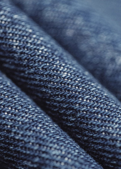 American Retro Washed Denim Oversize Cat Whisker Men's Jeans - Harmony Gallery
